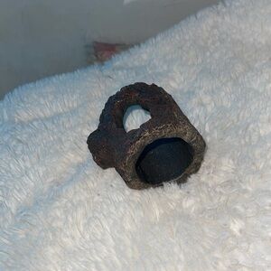 Beta fish log brown from petsmart barely used just stored away